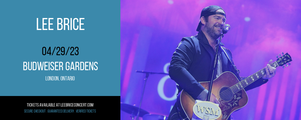 Lee Brice at Lee Brice Concerts tickets Lee Brice at Lee Brice Concerts