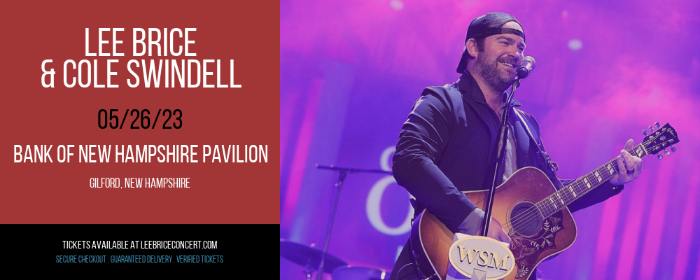 Lee Brice & Cole Swindell at Lee Brice Concerts tickets Lee Brice & Cole Swindell at Lee Brice Concerts