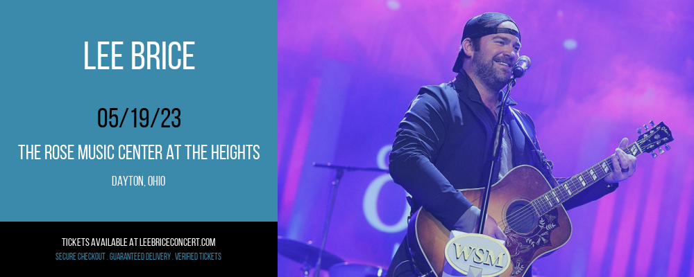Lee Brice at Lee Brice Concerts tickets Lee Brice at Lee Brice Concerts