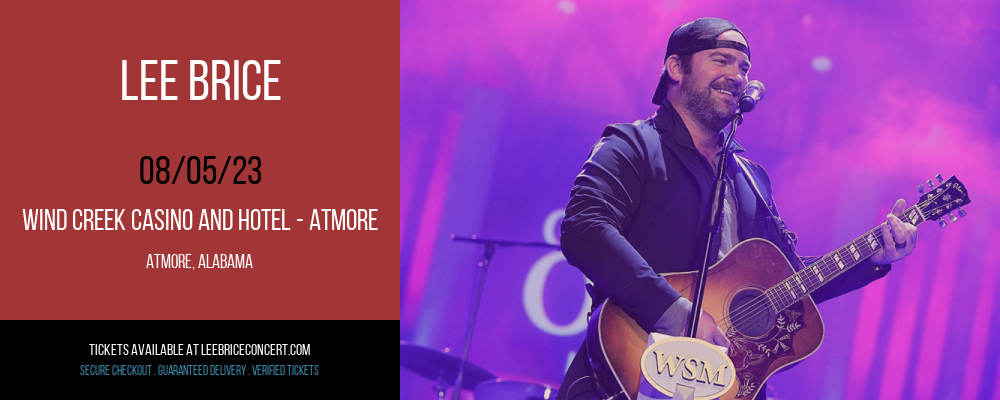 Lee Brice at Lee Brice Concerts tickets Lee Brice at Lee Brice Concerts