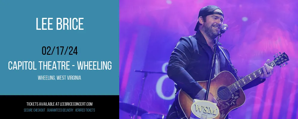 Lee Brice at Capitol Theatre at Capitol Theatre