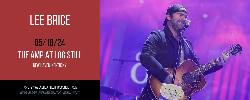 Lee Brice at The Amp at Log Still at The Amp at Log Still