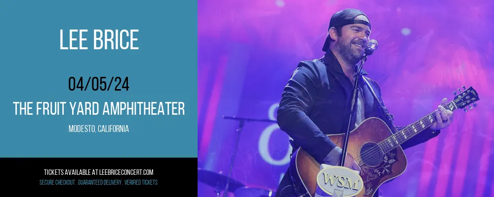 Lee Brice at The Fruit Yard Amphitheater at The Fruit Yard Amphitheater